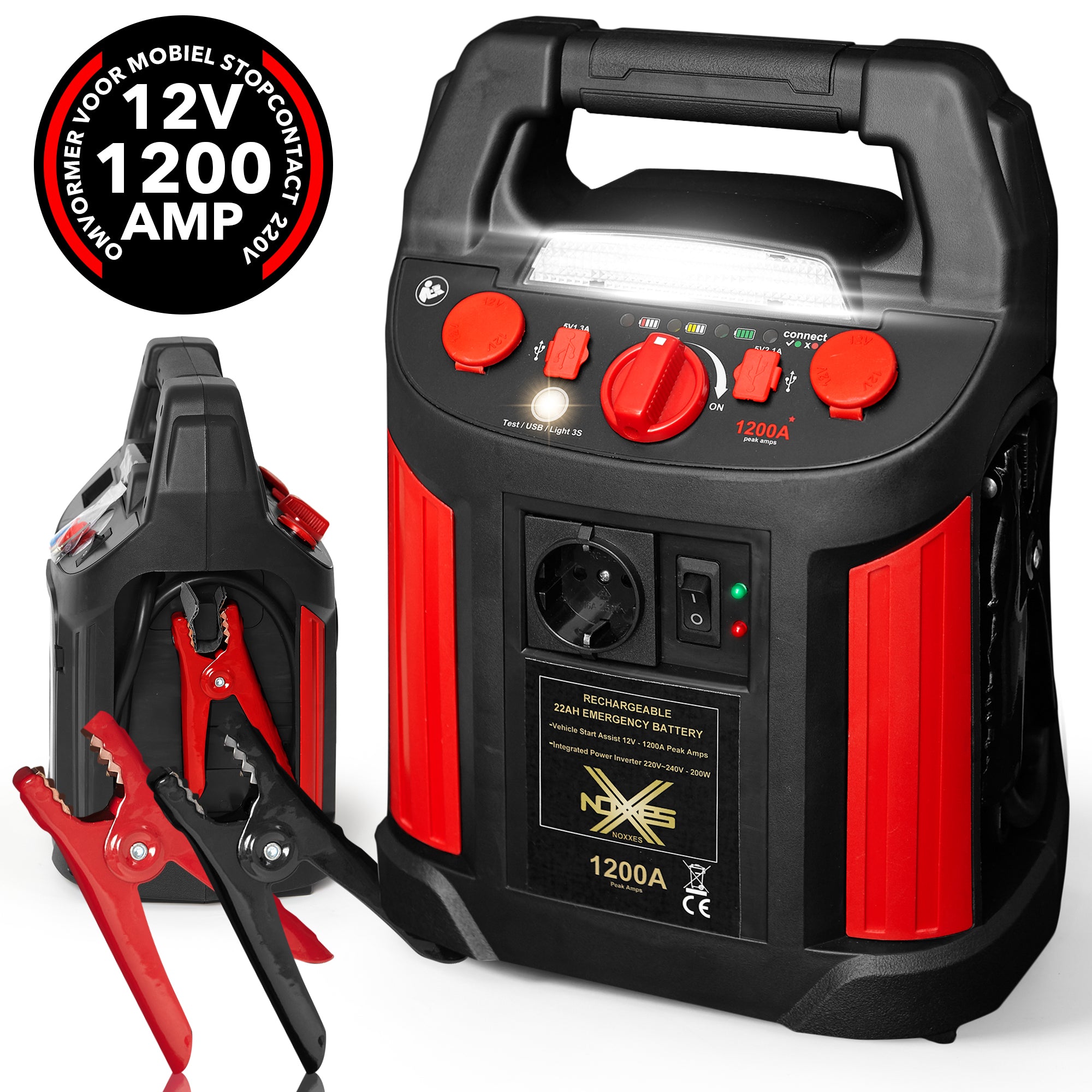 12V Professionele Jumpstarter 1200A