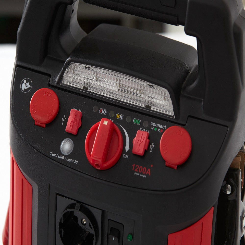 12V Professionele Jumpstarter 1200A
