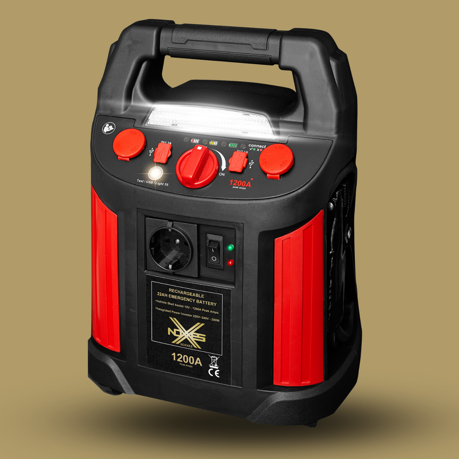 12V Professionele Jumpstarter 1200A